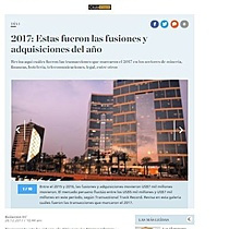 2017: Estas fueron las fusiones y adquisiciones del ao